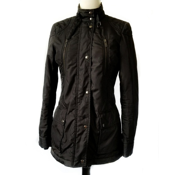 Banana Republic Jackets & Blazers - BANANA REPUBLUC Womens Black Moto Jacket Size XS
